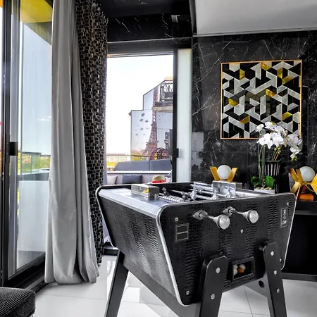Tbs 602 - Superb Penthouse Eiffel With View Lägenhet *