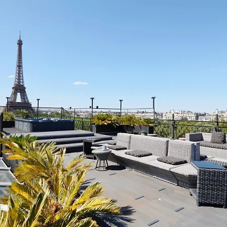 Lägenhet Tbs 602 - Superb Penthouse Eiffel With View *
