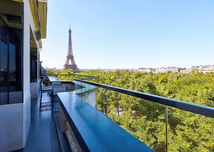 公寓 Tbs 602 - Superb Penthouse Eiffel With View