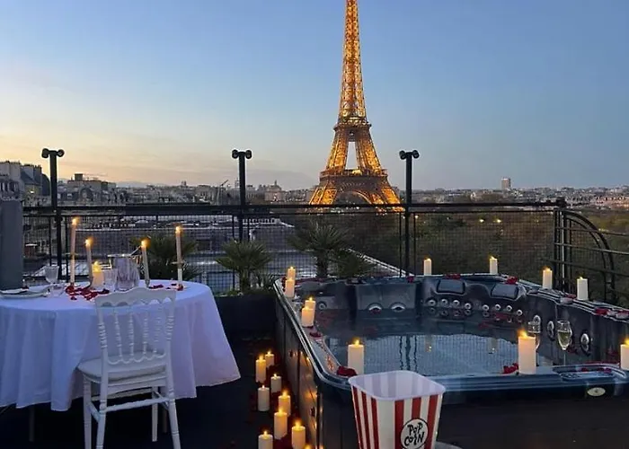 Tbs 602 - Superb Penthouse Eiffel With View 公寓 巴黎